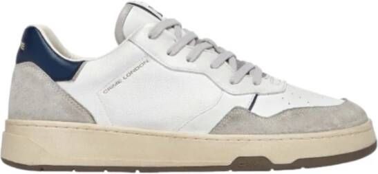 Crime London Stijlvolle Sneakers voor Mannen en Vrouwen White Heren