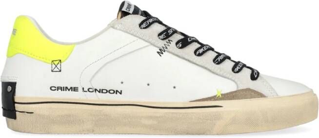 Crime London Vintage Distressed Deconstructed Sneakers