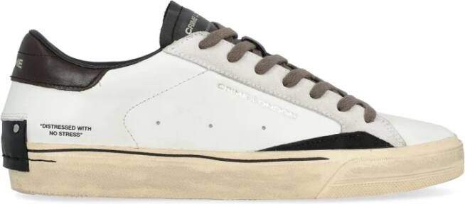 Crime London Vintage Distressed Sneakers