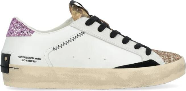 Crime London Vintage Distressed Sneakers