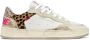 Crime London Vintage Stijl Leren Sneakers Patchwork - Thumbnail 1