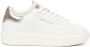 Crime London Witte Leren Sneakers met Roze Details - Thumbnail 1
