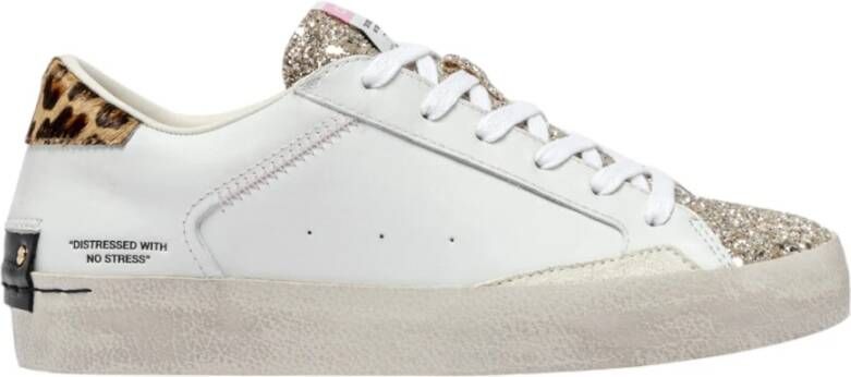 Crime London Witte Distressed Sneakers - Foto 2