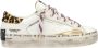 Crime London Witte Distressed Sneakers - Thumbnail 1