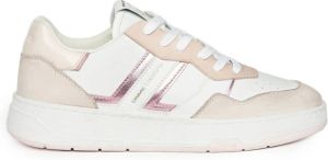 Crime London Witte en roze sneakers Wit Dames