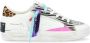 Crime London Witte leren Jungle Fever sneakers Multicolor Dames - Thumbnail 1