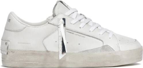 Crime London Witte Leren Sneakers Beyond The Streets