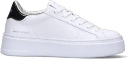 Crime London Witte leren sneakers Extralight model