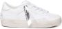 Crime London Lage leren sneakers met uitneembare binnenzool White Dames - Thumbnail 17
