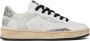 Crime London Witte leren sneakers met glitterhak - Thumbnail 1