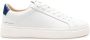 Crime London Witte Leren Sneakers Ronde Neus Vetersluiting - Thumbnail 1