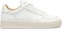 Crime London Witte Leren Sneakers Veters Rubber Zool - Thumbnail 1
