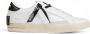 Crime London Witte leren sportieve sneakers met rubberen zool White - Thumbnail 12