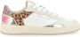 Crime London Witte leren Wild Safari sneakers Multicolor Dames - Thumbnail 1