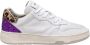 Crime London Witte Sneakers met Animalier Hiel White Dames - Thumbnail 1