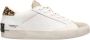 Crime London Witte Sneakers met Glitterdetails White Dames - Thumbnail 2