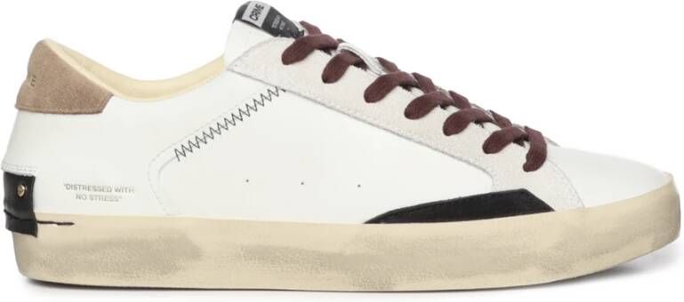 Crime London Witte Sneakers voor nen en