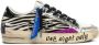 Crime London Zebra Print Sneakers OneNight Only - Thumbnail 1