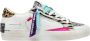 Crime London Zebraprint leren sneakers - Thumbnail 1