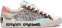 Crime London Zilveren Luipaard Sneakers Hoge Kwaliteit - Thumbnail 1