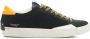 Crime London Zwarte Distressed Sneakers voor Heren Zwart Heren - Thumbnail 3