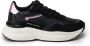Crime London Zwarte Veterschoenen met Rubberen Zool Black Dames - Thumbnail 9
