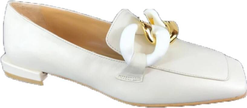 Cristian Daniel Mocassin Schoenen Beige Dames