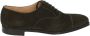 Crockett & Jones HALLAM Volwassenen Heren veterschoen Kleur: Bruin - Thumbnail 1