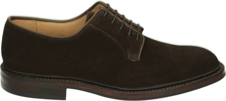 Crockett & Jones Bruine Suède Businessschoenen Lanark 3