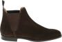 Crockett & Jones Bruine Suède Casual Chelsea Schoenen - Thumbnail 1