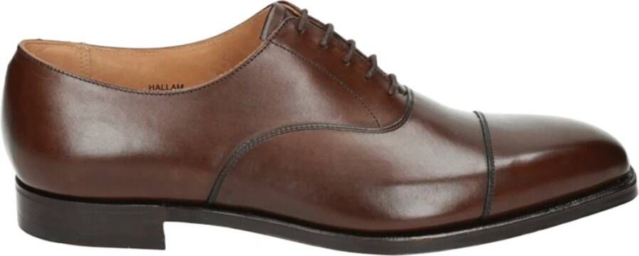 Crockett & Jones Bruine Zakelijke Schoenen Hallam Model
