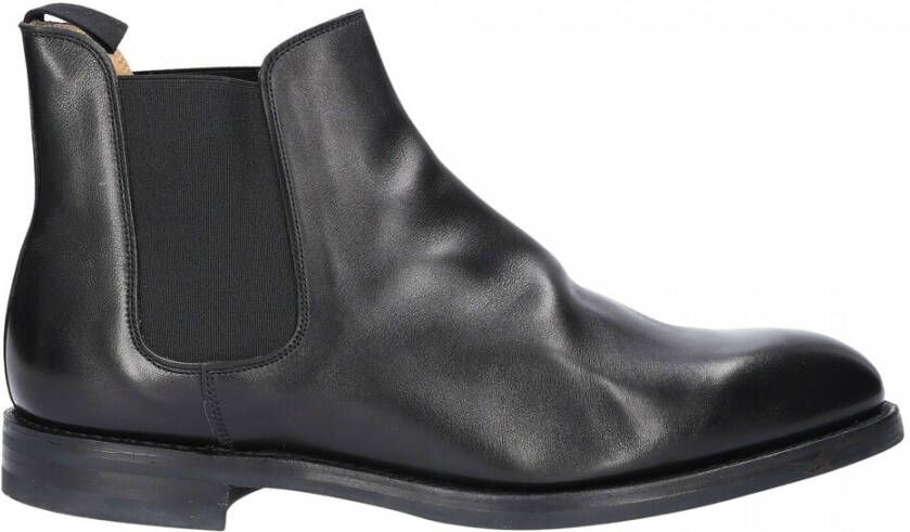 Crockett & Jones Klassieke Chelsea Boots voor Mannen Black Heren