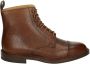Crockett & Jones Coniston Business Mid Cognac Leren Schoenen - Thumbnail 1