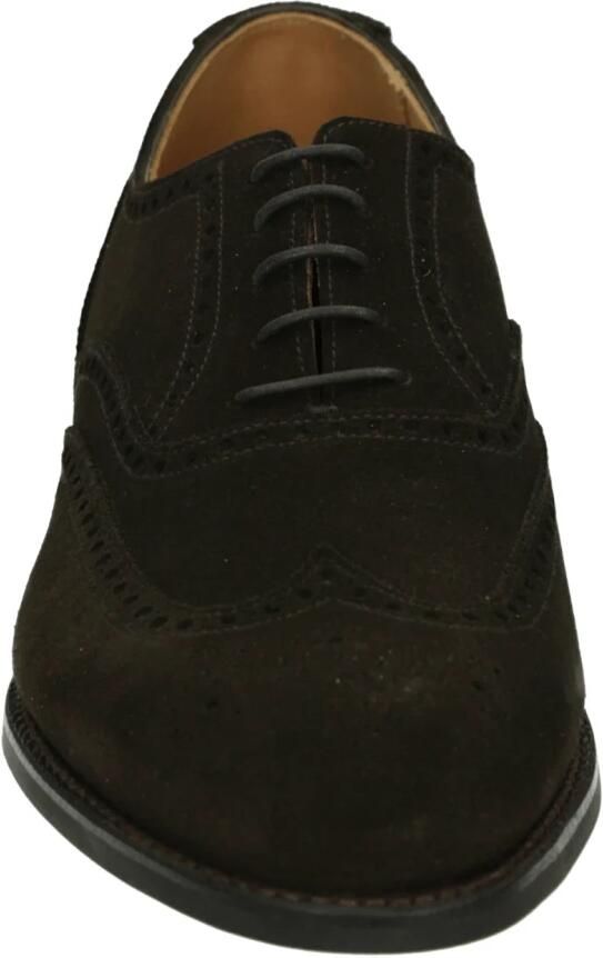 Crockett & Jones Bruine Suède Business Schoenen