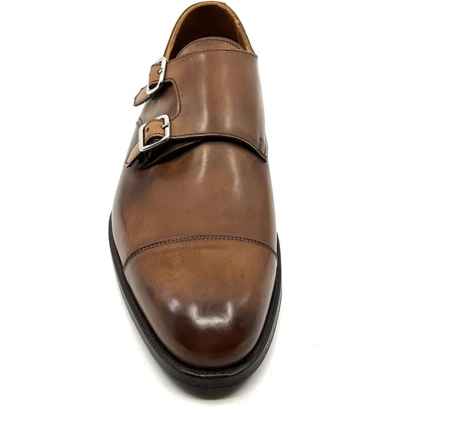 Crockett & Jones Repton Richelieu Schoen met dubbele gesp