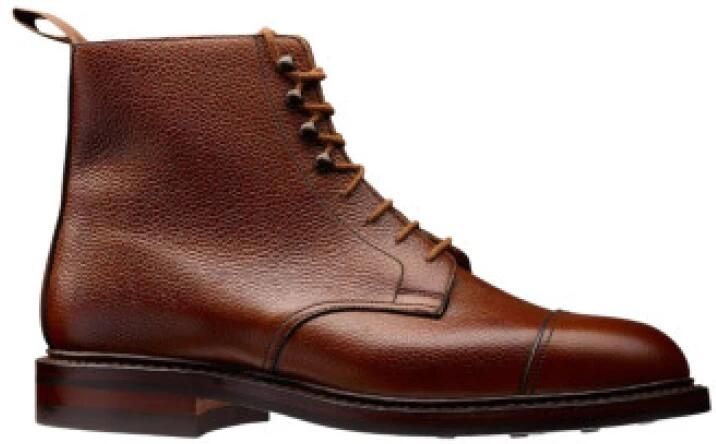 Crockett & Jones Coniston Business Mid Cognac Leren Schoenen