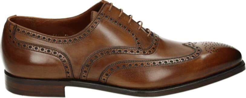 Crockett & Jones FAIRFORD Volwassenen Heren veterschoen Kleur: Cognac