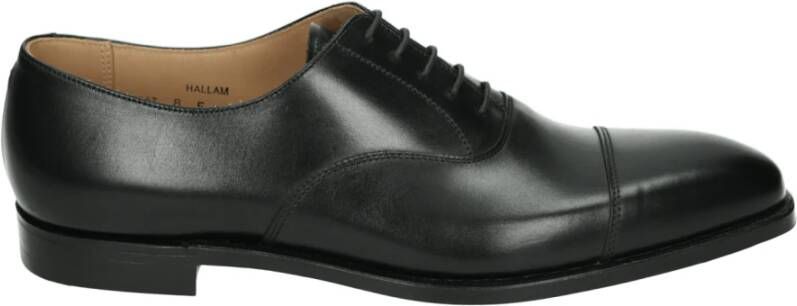Crockett & Jones Klassieke Zwarte Leren Business Schoenen