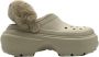 Crocs Elegante sandalen met sleehak en overdreven zolen Beige Dames - Thumbnail 22