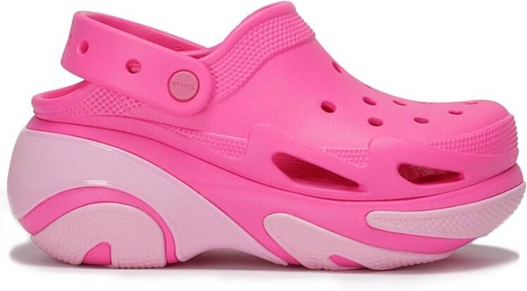 Crocs Bubble Crush Muiltjes voor vrouwen Pink Dames