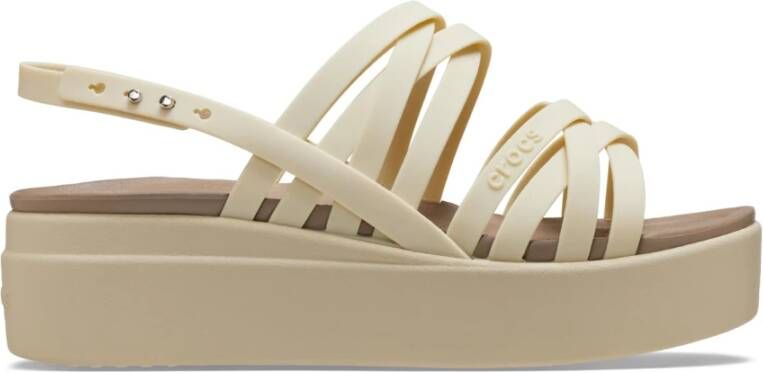 Crocs Brooklyn Serie Dames Sandalen Bone 41 Elegante Pasvorm - Foto 2
