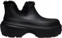 Crocs Zwarte enkellaarsjes met faux-fur voering Black - Thumbnail 11