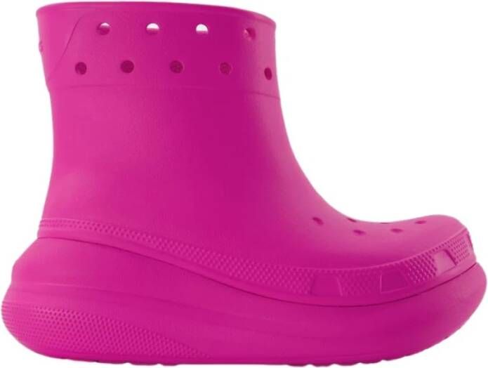 Crocs Classic Crush Boots in Pink EVA Roze Dames