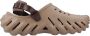 Crocs Echo Clog Dames Brown- Heren Brown - Thumbnail 1