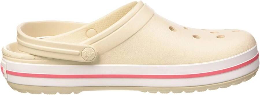 Crocs Comfortabele Klomp met Verstelbare Hielband Beige Dames - Foto 3