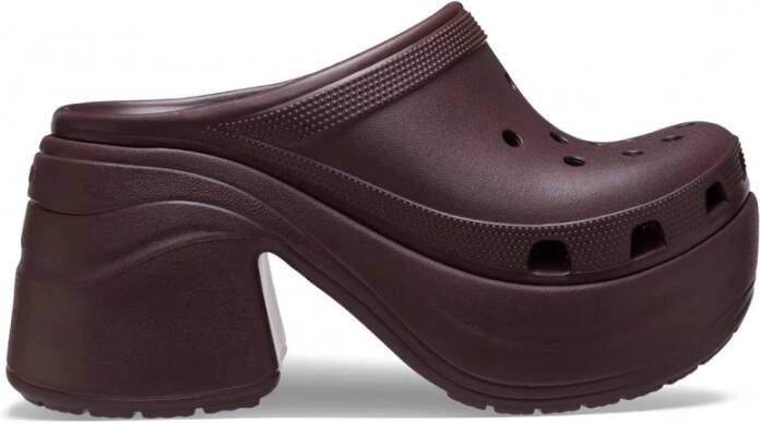 Crocs Comfortabele Sandalen voor Dagelijks Gebruik Brown Dames