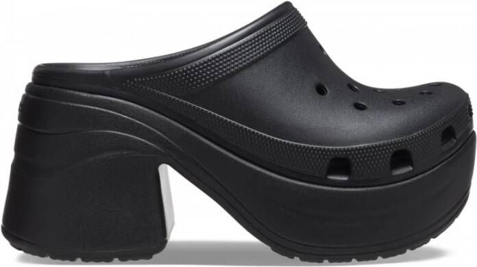 Crocs Comfortabele Sleehak Sandalen Black Dames