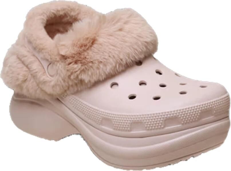 Crocs Bae Gevoerde Klompen Met Slippers Fashion Wear Vrouwen - Foto 4