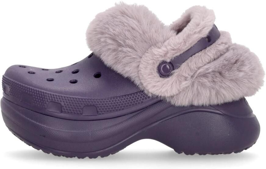 Crocs Bae Gevoerde Klompen Met Slippers Fashion Wear Vrouwen - Foto 3