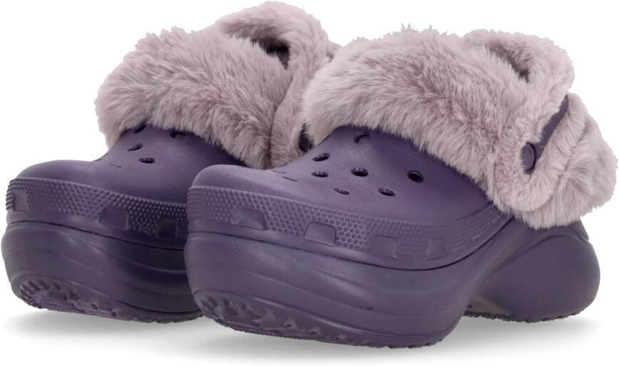 Crocs Bae Gevoerde Klompen Met Slippers Fashion Wear Vrouwen - Foto 5